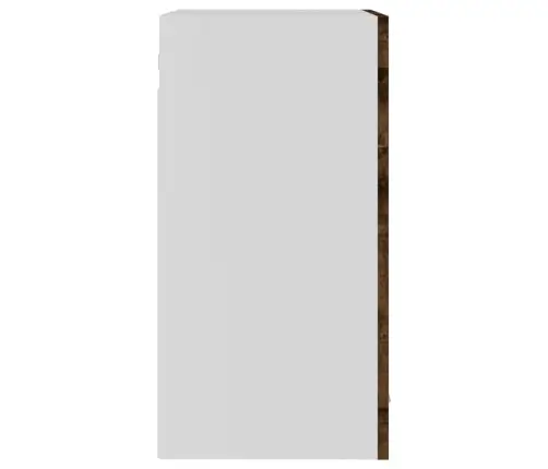 Stiklinė Spintelė,  “Lyon",  Dūminio Ąžuolo,  40X31X60cm  Mediena