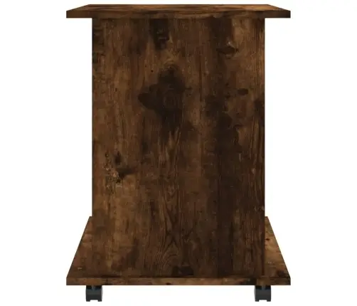 Spintelė Su Ratukais, Dūminio Ąžuolo, 60X45X60cm Mediena