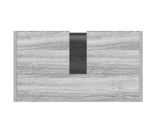 Vannasistabas Skapītis, Pelēks, 60X33X61 Cm, Inženierijas Koks Vidaxl