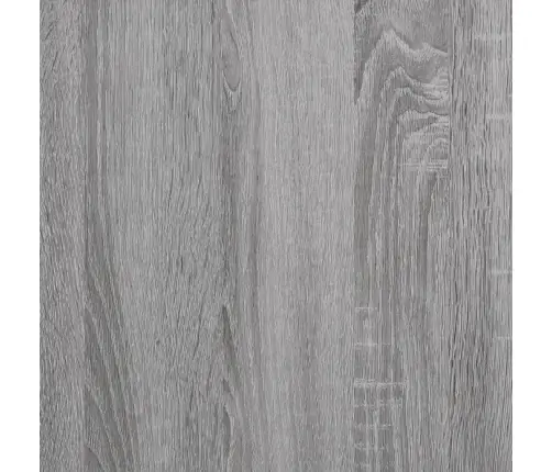 Piekarams Tv Skapītis, Pelēks, 100X30X26,5Cm, Inženierijas Koks Vidaxl