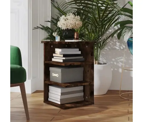 Raamatukapp, Suitsutatud Tamm, 35 X 35 X 55 cm Tehispuit Raamatukapp, Suitsutatud Tamm, 35 X 35 X 55 cm Tehispuit