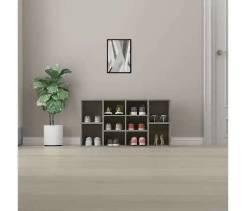 Batų Suoliukas, Pilkas Ąžuolo, 103X30X55cm Apdirbta Mediena