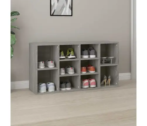 Batų Suoliukas, Pilkas Ąžuolo, 103X30X55cm Apdirbta Mediena