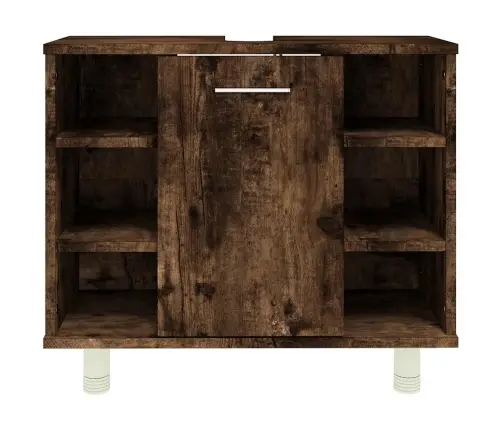 Vannitoakapp, Suitsutatud Tamm, 60 X 32 X 53,5 cm Tehispuit