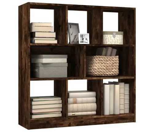 Grāmatu Skapis, Ozola Krāsā, 97,5X29,5X100Cm, Inženierijas Koks Vidaxl