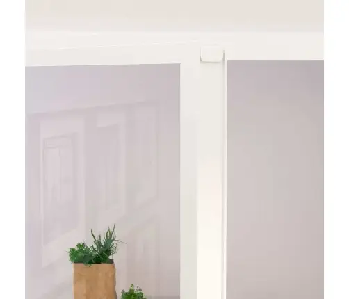 Vidaus Durys, Baltos, 76X201,5cm Grūdintas Stiklas/Aliuminis