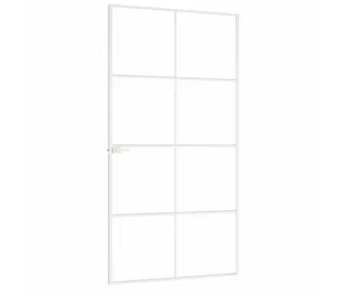 Vidaus Durys, Baltos, 102X201,5cm Grūdintas Stiklas/Aliuminis