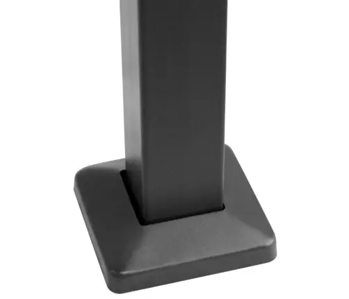 Grila Nojume Ar Sānu Plauktiem, 240X150X243 Cm, Tērauds, Pelēka Vidaxl