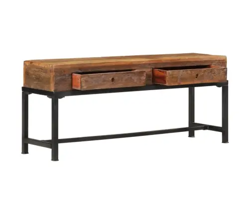 Tv Skapītis, 110X30X46 Cm, Pārstrādāts Masīvkoks  Vidaxl