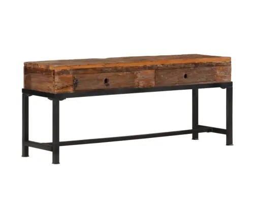 Tv Skapītis, 110X30X46 Cm, Pārstrādāts Masīvkoks  Vidaxl