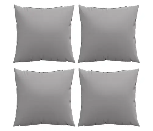 Diivanipadjad 4 Tk, Hall, 40 X 40 cm Kangas