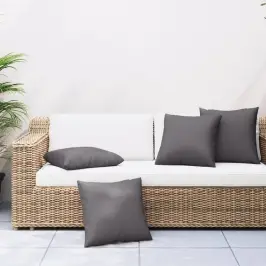 Diivanipadjad 4 Tk, Antratsiithall, 50 X 50 cm Kangas