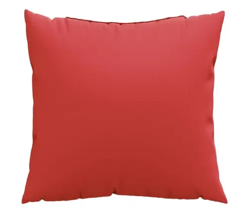 Dīvāna Spilveni, 4 Gab., 50X50 Cm, Sarkans Audums Vidaxl