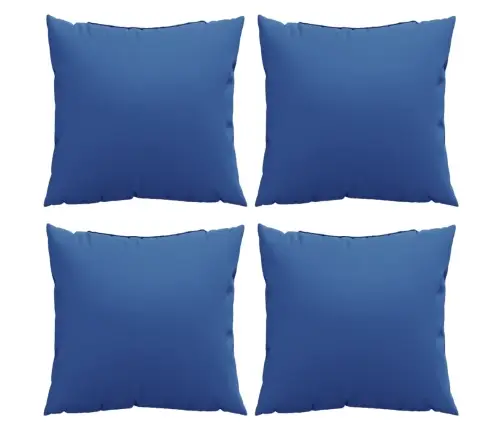 Sofos Pagalvėlės, 4Vnt., Karališkos Mėlynos, 50X50cm Audinys