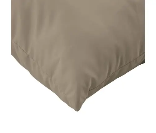 Diivanipadjad 4 Tk, Pruunikashall, 60 X 60 cm Kangas