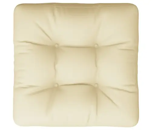 Paletės Pagalvėlė, Kreminės Spalvos, 60X60X12cm Audinys