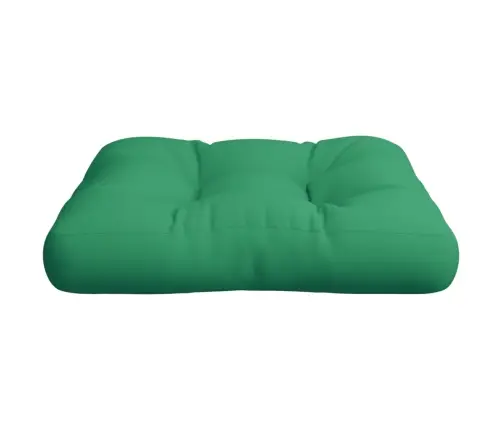 Palešu Spilvens, 60X60X12 Cm, Audums, Zaļš Vidaxl