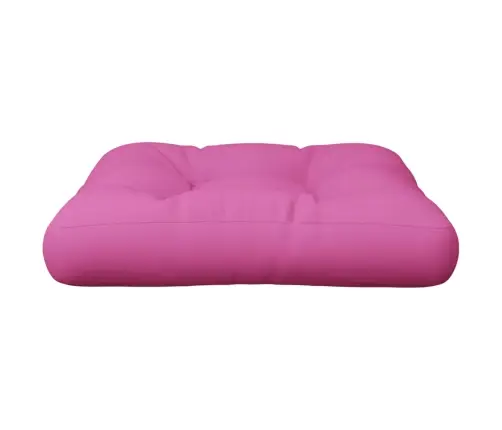 Palešu Spilvens, 60X60X12 Cm, Audums, Rozā Vidaxl