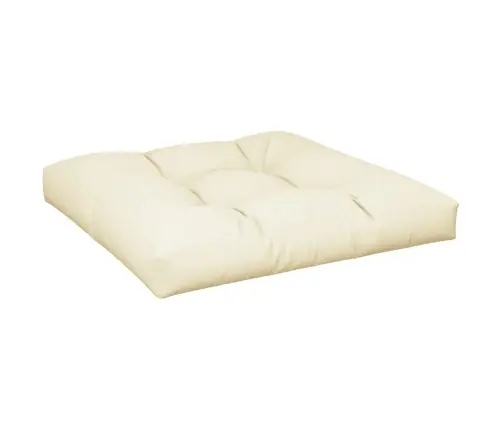 Euroaluse Istumispadi, Kreemjas, 70X70X12 cm Kangast