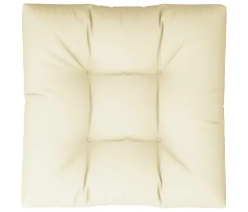 Euroaluse Istumispadi, Kreemjas, 70X70X12 cm Kangast