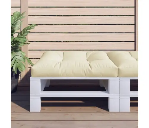 Euroaluse Istumispadi, Kreemjas, 70X70X12 cm Kangast