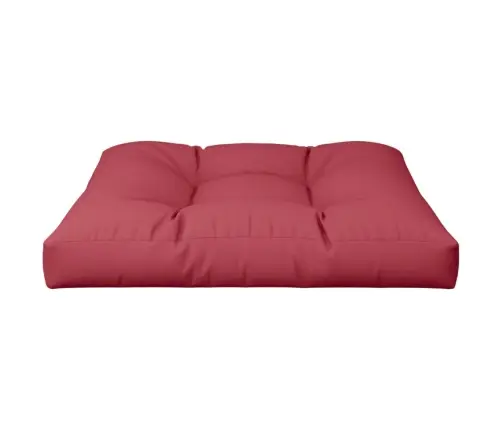 Paletės Pagalvėlė, Raudonojo Vyno Spalvos, 70X70X12cm Audinys