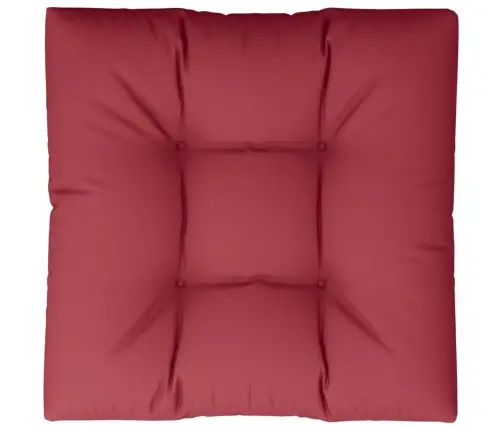 Paletės Pagalvėlė, Raudonojo Vyno Spalvos, 70X70X12cm Audinys