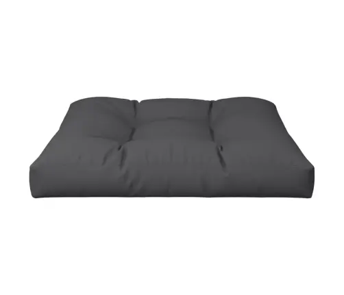 Dīvāna Spilvens, 80X80X12 Cm, Audums, Melns Vidaxl