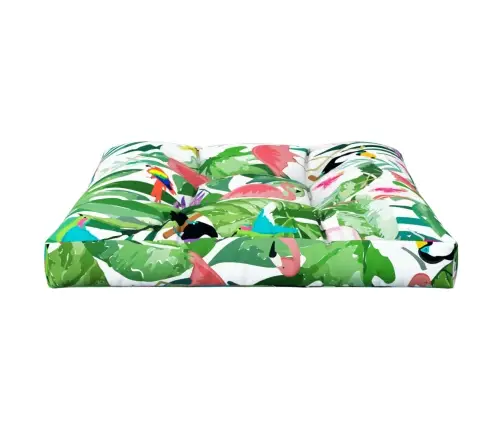 Palešu Mēbeļu Spilvens, 80X80X12 Cm, Audums, Daudzkrāsains Vidaxl