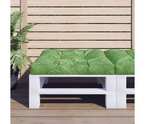 Euroaluse Istmepadi, Lehemuster, 80 X 80 X 12 cm Kangas