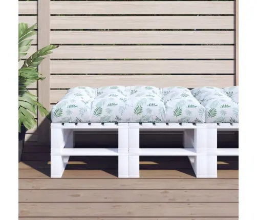 Paletės Pagalvėlė, 120X80X12cm Audinys, Su Lapais