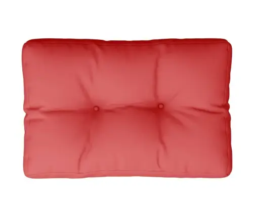 Palešu Spilvens, 50X40X12 Cm, Audums, Sarkans Vidaxl