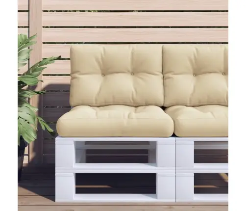 Paletės Pagalvėlė, Smėlio Spalvos, 60X40X12cm Audinys