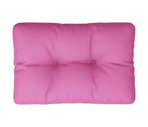 Palešu Spilvens, 60X40X12 Cm, Audums, Rozā Vidaxl