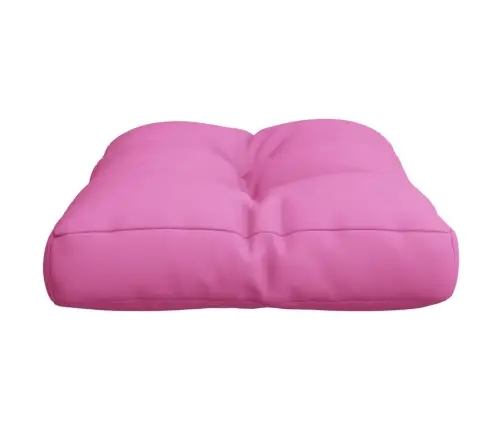 Palešu Spilvens, 60X40X12 Cm, Audums, Rozā Vidaxl