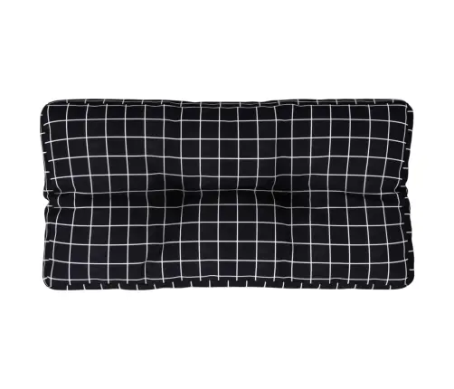 Paletės Pagalvėlė, 80X40X12cm Audinys, Su Juodais Langeliais