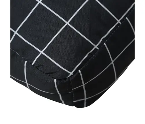 Paletės Pagalvėlė, 80X40X12cm Audinys, Su Juodais Langeliais