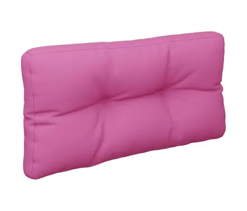 Palešu Spilvens, 80X40X12 Cm, Audums, Rozā Vidaxl