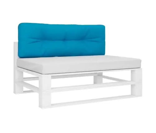 Paletės Pagalvėlė, Šviesiai Mėlyna, 120X40X12cm Audinys