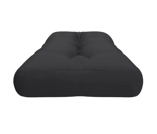 Paletės Pagalvėlė, Juodos Spalvos, 120X40X12cm Audinys