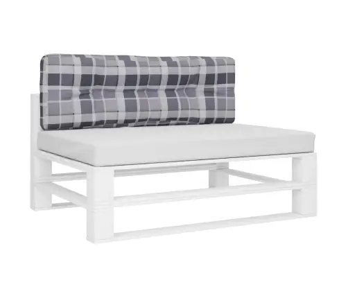 Palešu Spilvens, 120X40X12 Cm, Četrstūru Raksts, Audums Vidaxl