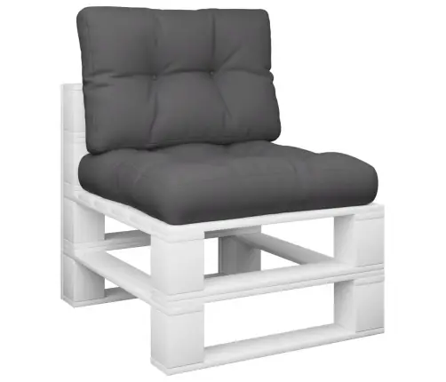 Palešu Spilveni, 2 Gab., Audums, Antracītpelēks Vidaxl