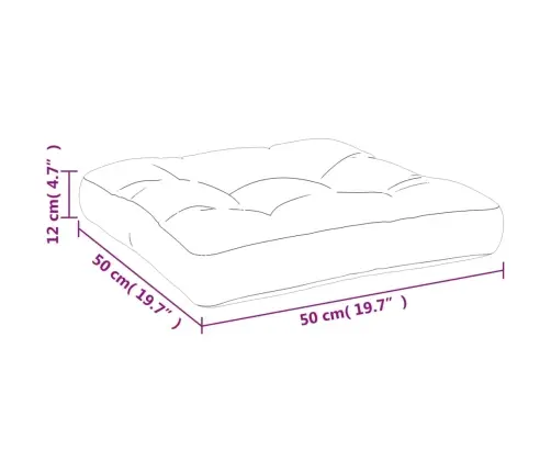 Palešu Spilveni, 2 Gab., Audums, Pelēkbrūns Vidaxl