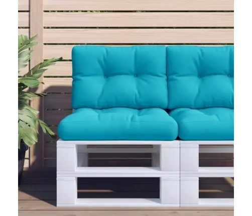 Palešu Spilveni, 2 Gab., Tirkīzzils Audums Vidaxl