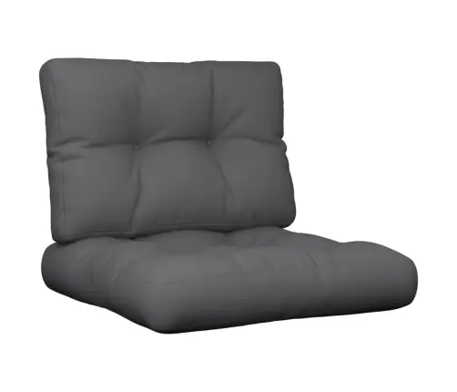 Palečių Pagalvėlės, 2Vnt., Antracito Spalvos, Audinys