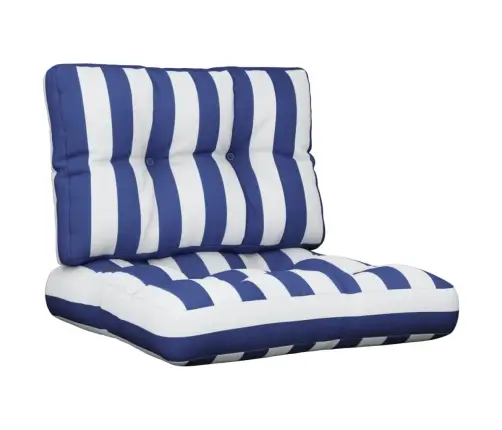 Palečių Pagalvėlės, 2Vnt., Mėlynos Ir Baltos Spalvos, Audinys