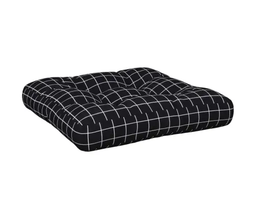 Euroaluse Istmepadjad, 2 Tk, Must Ruudumuster, Kangas