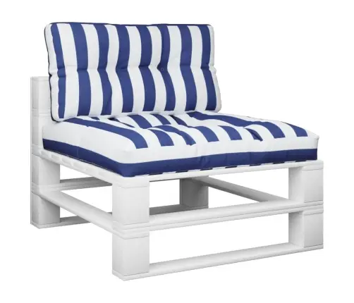 Euroaluse Istmepadjad, 2 Tk, Sinise/Valge Triibuline, Kangas