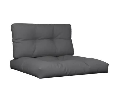 Palešu Spilveni, 2 Gab., Audums, Antracītpelēks Vidaxl