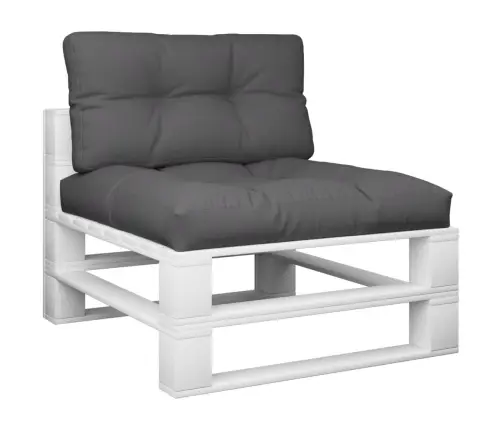 Palešu Spilveni, 2 Gab., Audums, Antracītpelēks Vidaxl